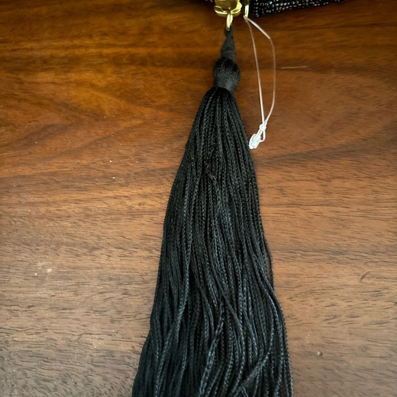 Anthropologie Holiday Monogram Embellished Pouch with the letter 'K’ - Picture 3 of 5